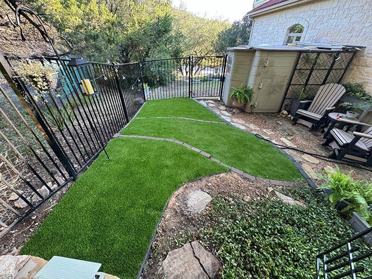 Paver patio and pathway installation in Austin, TX